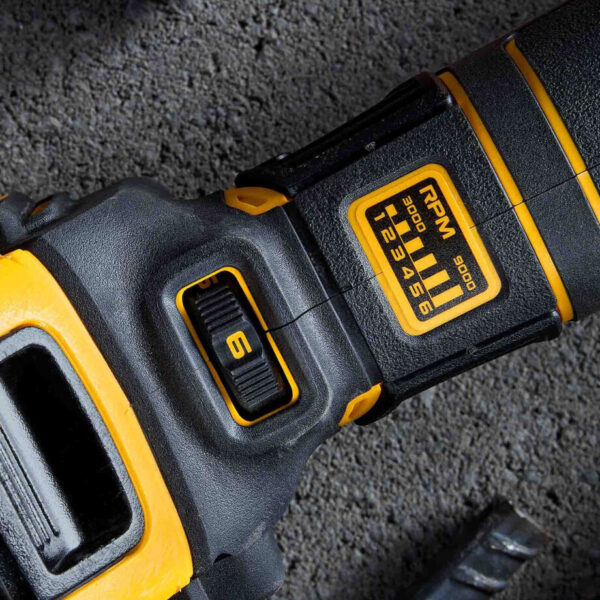 ΤΡΟΧΟΣ DEWALT DCG409VSN 18V 125mm SOLO ΡΥΘΜΙΖΟΜΕΝΟΙ - Image 4